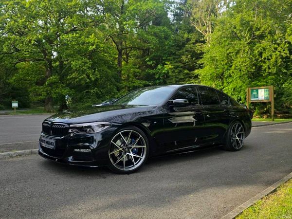 BMW 5-Series Saloon, Diesel, 2018, Black