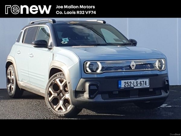 Renault 4 SUV, Electric, 2025, Blue