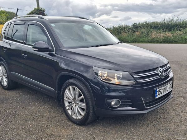 Volkswagen Tiguan SUV, Diesel, 2015, Black