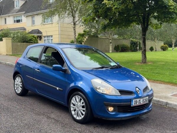Renault Clio Hatchback, Petrol, 2008, Blue