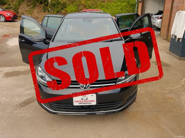 Volkswagen Golf Hatchback, Petrol, 2016, Black