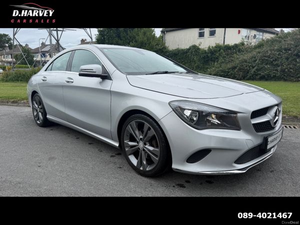 Mercedes-Benz CLA Saloon, Petrol, 2017, Silver