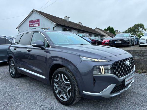 Hyundai Santa Fe SUV, Petrol Plug-in Hybrid, 2023, Blue