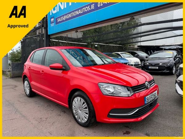 Volkswagen Polo Hatchback, Petrol, 2015, Red