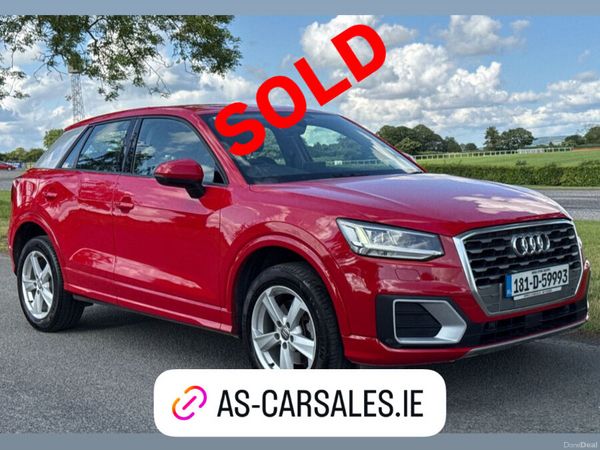 Audi Q2 SUV, Petrol, 2018, Red