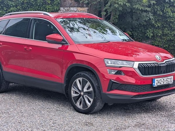 Skoda Karoq Estate/Jeep, Diesel, 2024, Red