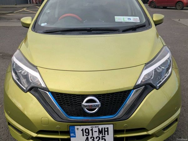 Nissan Note Hatchback, Petrol Hybrid, 2019, Green