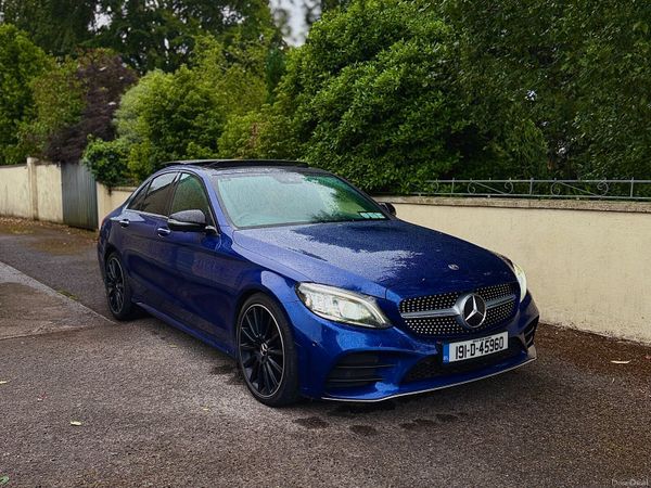 Mercedes-Benz C-Class Saloon, Diesel, 2019, Blue