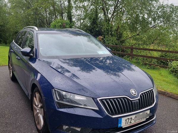 Skoda Superb Estate, Diesel, 2017, Blue