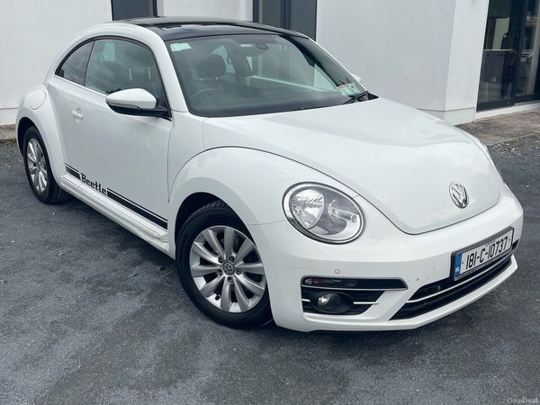 Volkswagen Beetle Hatchback, Petrol, 2018, White