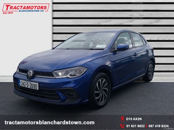 Volkswagen Polo Hatchback, Petrol, 2024, Blue