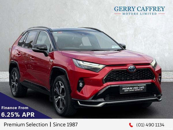 Toyota RAV4 SUV, Petrol Plug-in Hybrid, 2022, Red