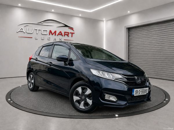 Honda Fit Hatchback, Petrol Hybrid, 2019, Blue