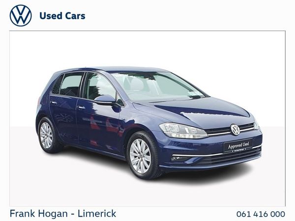 Volkswagen Golf Hatchback, Diesel, 2020, Blue
