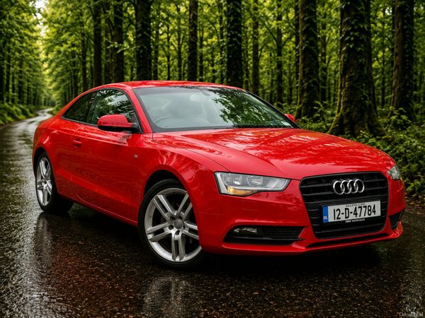 Audi A5 Coupe, Petrol, 2012, Red