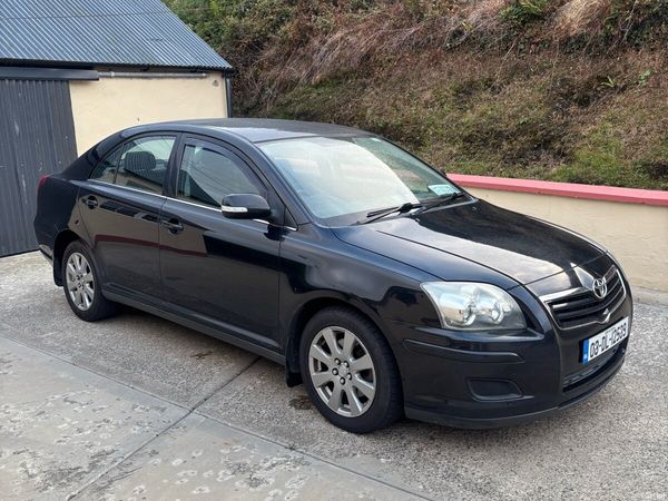 Toyota Avensis Hatchback, Diesel, 2008, Black