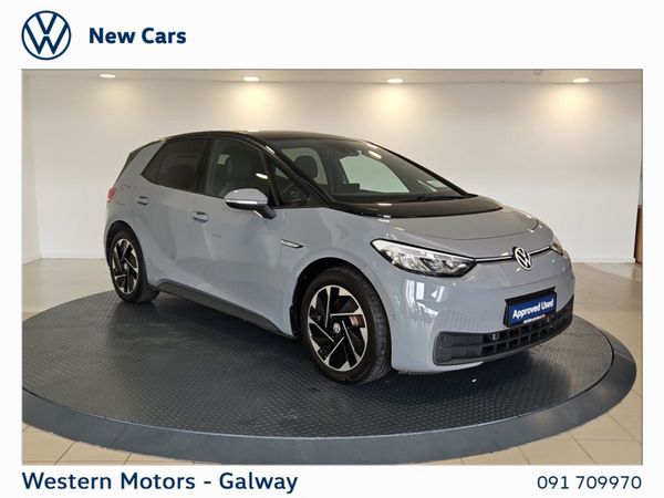 Volkswagen ID.3 Hatchback, Electric, 2023, Grey