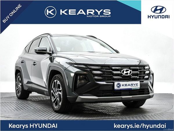 Hyundai Tucson SUV, Petrol Plug-in Hybrid, 2026, Green