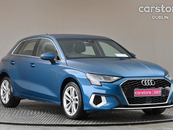 Audi A3 Hatchback, Petrol Plug-in Hybrid, 2023, Blue