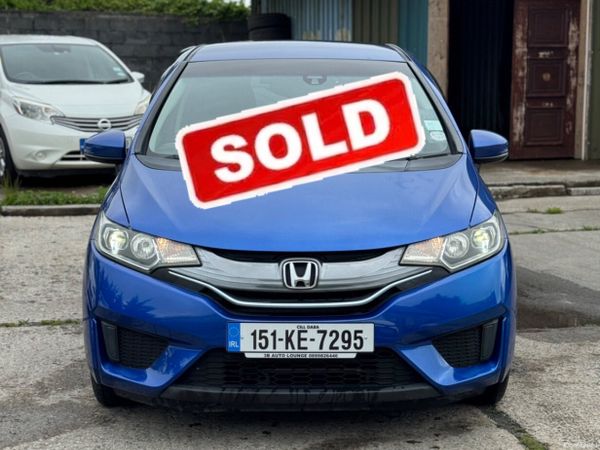 Honda Fit Hatchback, Petrol Hybrid, 2015, Blue