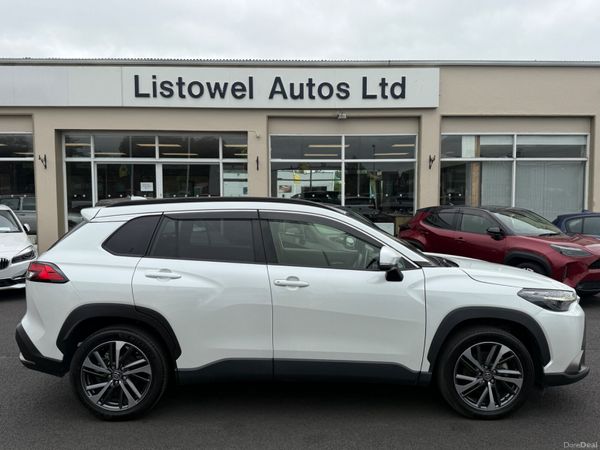 Toyota Corolla Cross SUV, Petrol Hybrid, 2023, White