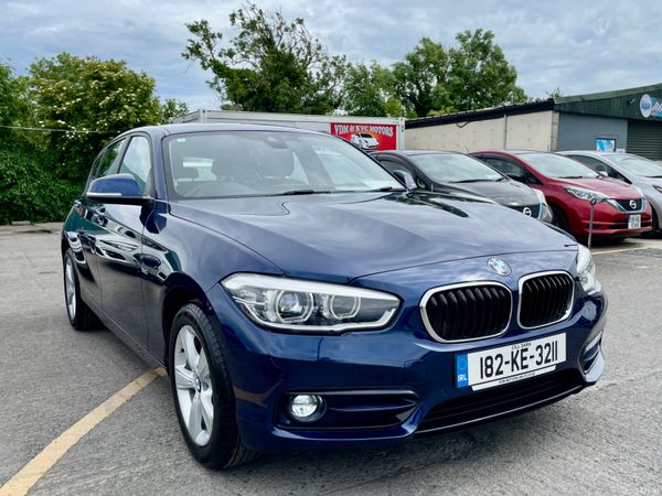 BMW 1-Series Hatchback, Diesel, 2018, Blue