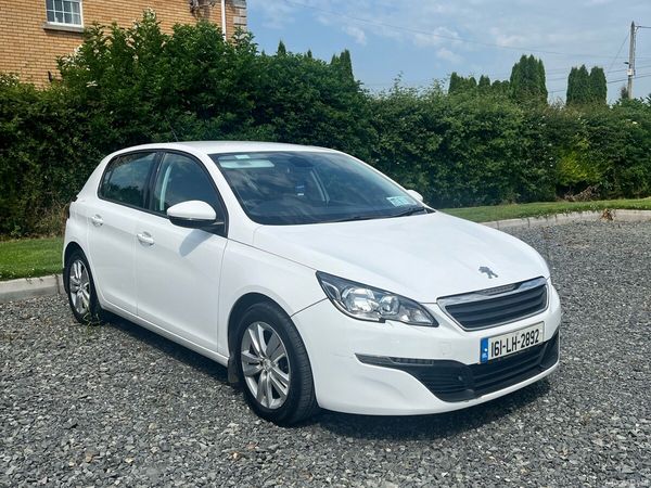 Peugeot 308 Hatchback, Diesel, 2016, White