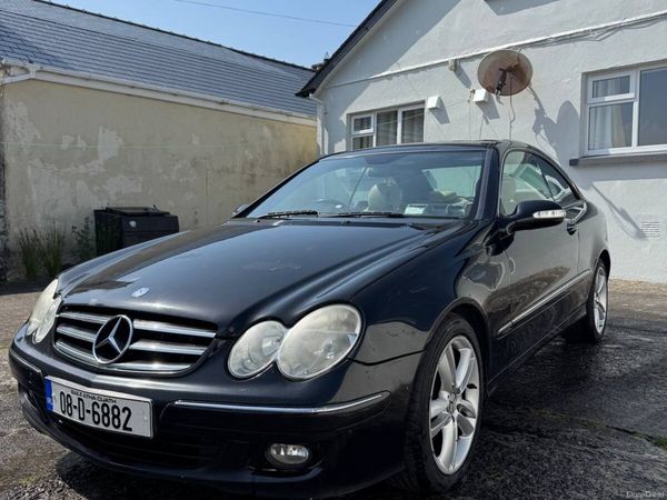 Mercedes-Benz CLK Coupe, Petrol, 2008, Black
