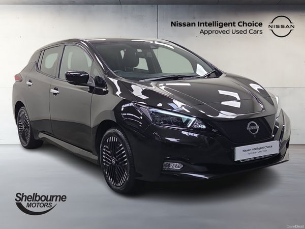 Nissan Leaf Hatchback, Electric, 2023, Black
