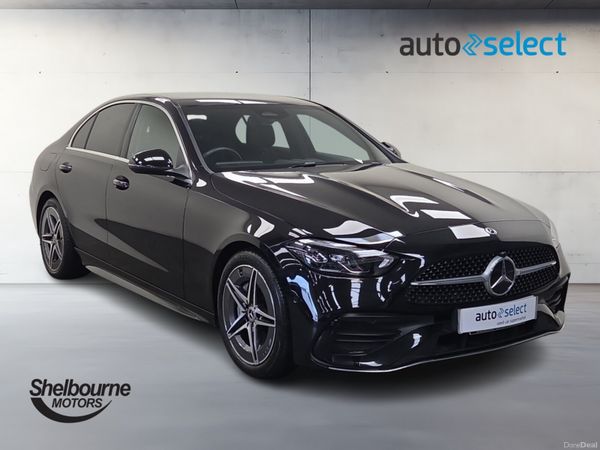 Mercedes-Benz C-Class Saloon, Diesel Hybrid, 2025, Black