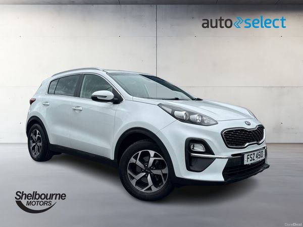 Kia Sportage Estate, Petrol, 2021, White