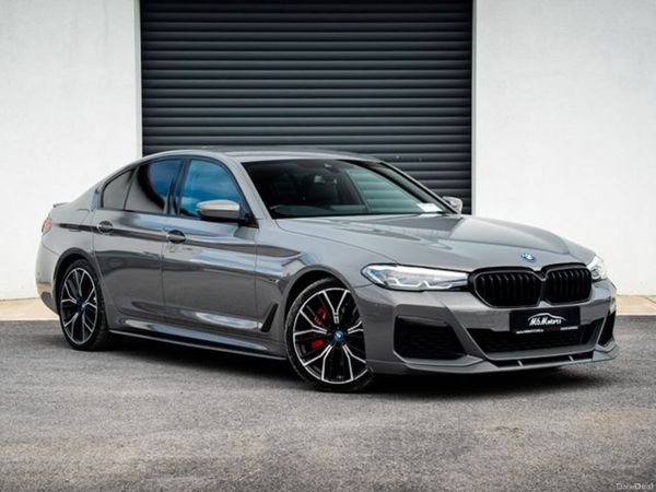 BMW 5-Series Saloon, Petrol Plug-in Hybrid, 2022, Grey