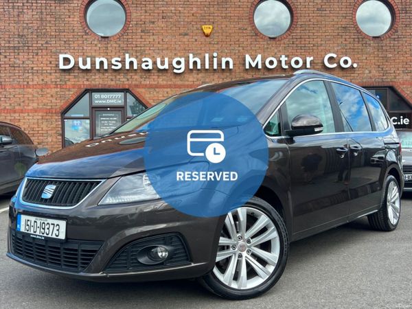 SEAT Alhambra MPV, Diesel, 2015, Black
