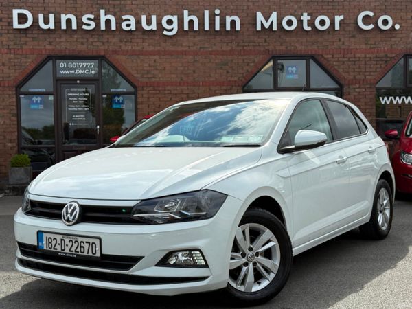 Volkswagen Polo Hatchback, Petrol, 2018, White