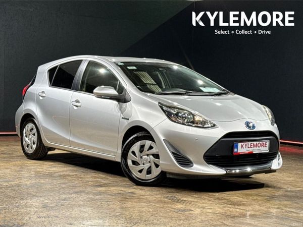 Toyota Aqua Hatchback, Petrol Hybrid, 2019, Silver