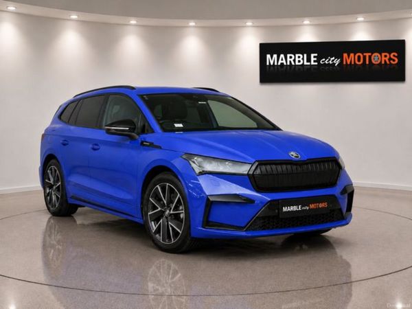 Skoda Enyaq Estate, Electric, 2022, Blue