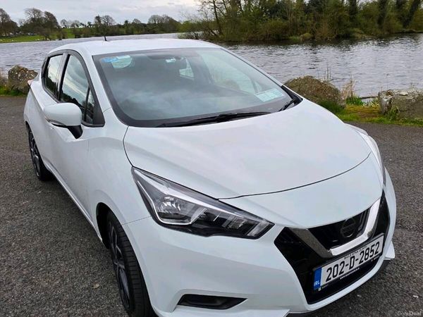 Nissan Micra Hatchback, Petrol, 2020, White