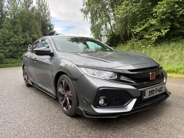 Honda Civic Hatchback, Petrol, 2019, Grey