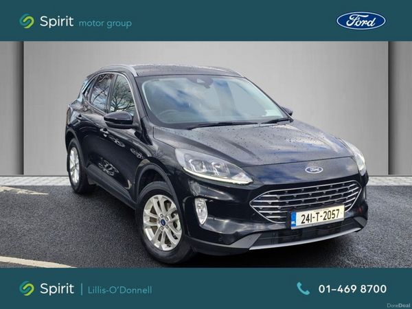Ford Kuga SUV, Petrol Plug-in Hybrid, 2024, Black