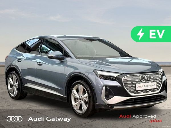 Audi Q4 e-tron SUV, Electric, 2024, Blue