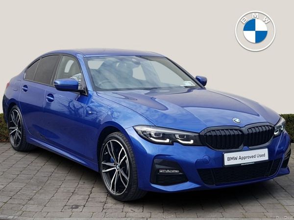 BMW 3-Series Saloon, Petrol Plug-in Hybrid, 2021, Blue