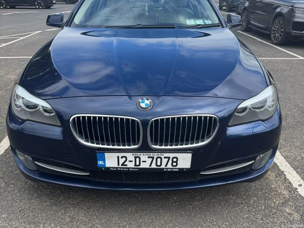 BMW 5-Series Saloon, Diesel, 2012, Blue