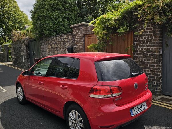 Volkswagen Golf Hatchback, Petrol, 2012, Red