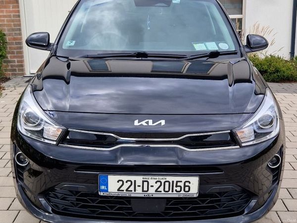 Kia Rio Hatchback, Gas, 2022, Black