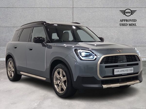Mini Countryman SUV, Petrol Hybrid, 2024, Green