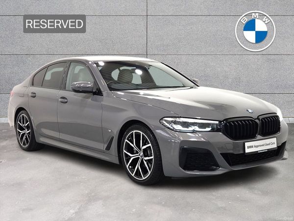 BMW 5-Series Saloon, Diesel, 2021, Grey