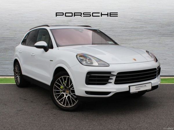 Porsche Cayenne SUV, Petrol Plug-in Hybrid, 2023, White