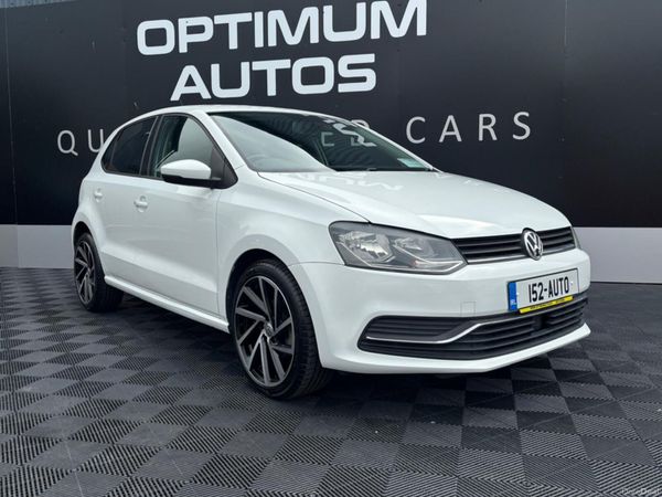Volkswagen Polo Hatchback, Petrol, 2015, White