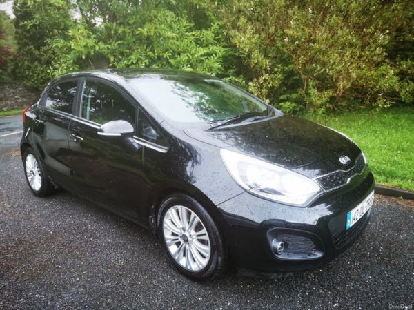 Kia Rio Hatchback, Petrol, 2014, Black