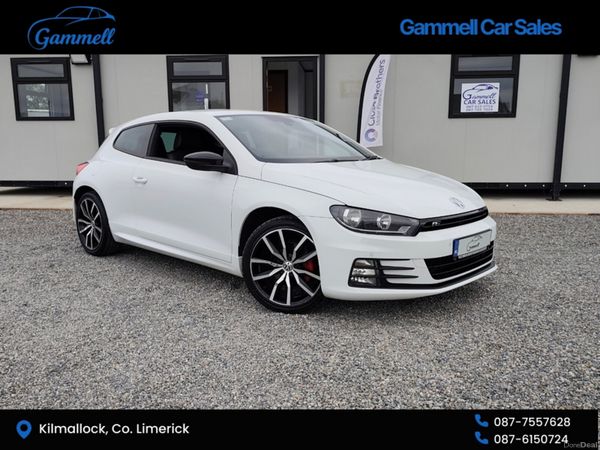 Volkswagen Scirocco Coupe, Diesel, 2016, White